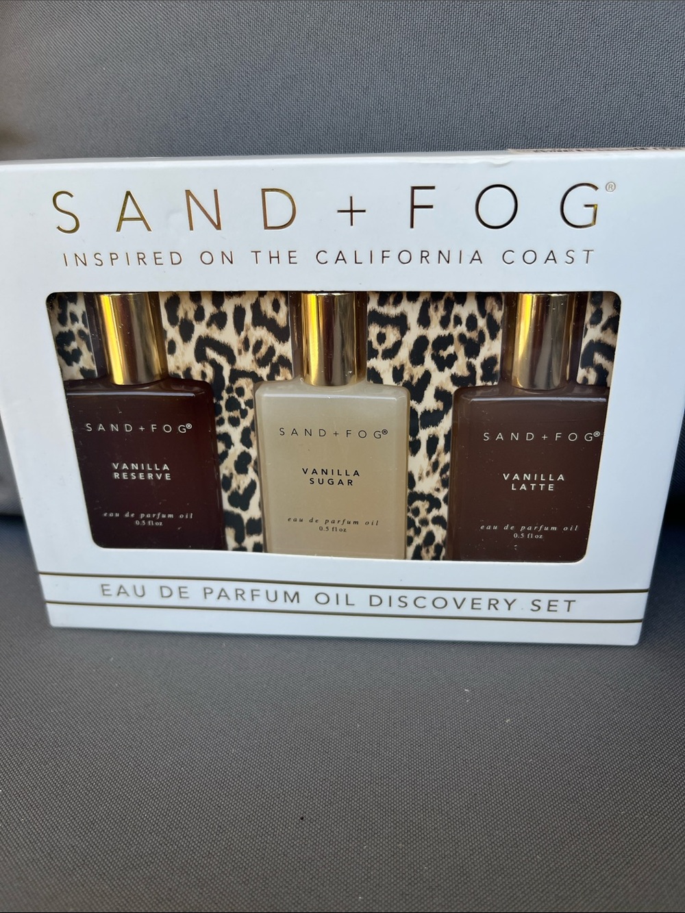 Sand + Fog Vanilla Perfume Oil Discovery Set -